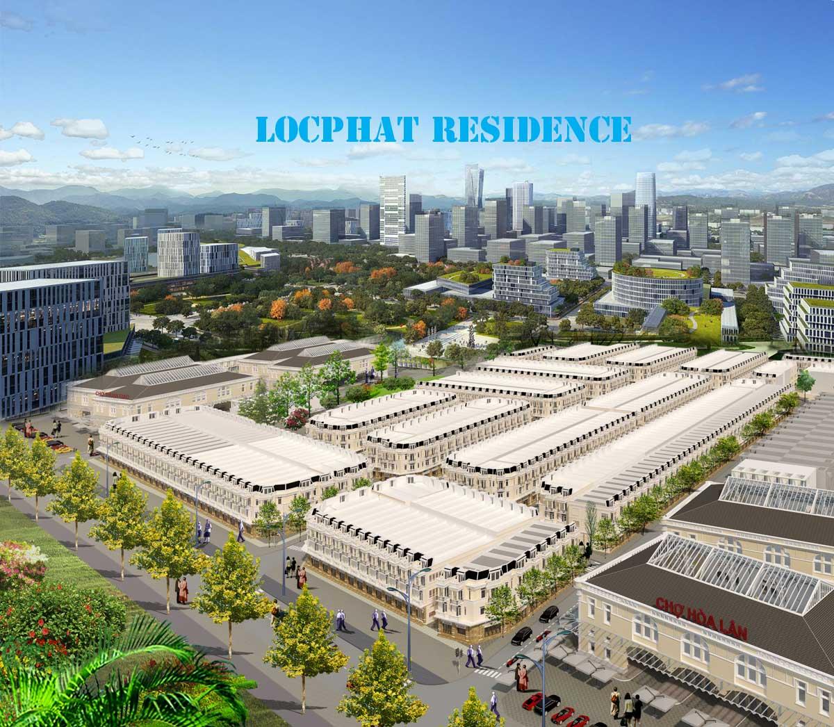 dự án đất nền lộc phát residence
