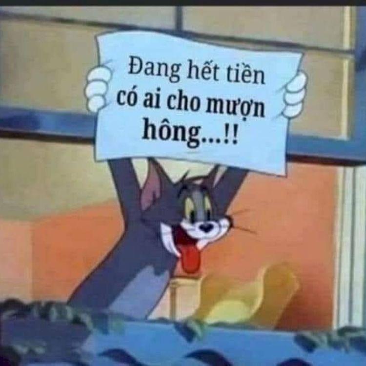 Hình ảnh hết tiền hài hước 
