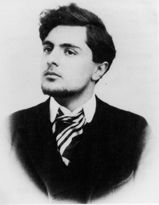 Danh họa người Ý Amedeo Modigliani lúc sinh thời.