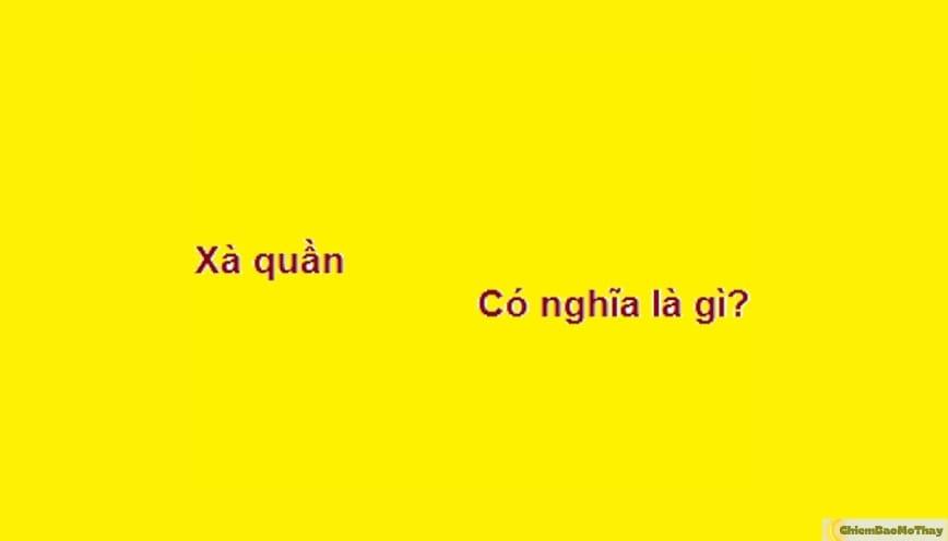 Xà quầng là gì? Nên sử dụng trong những trường hợp nào?