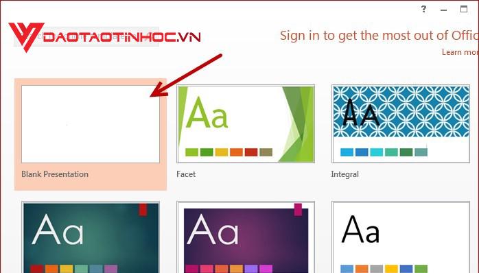 Cách tạo Template Powerpoint đơn giản – Daotaotinhoc.vn