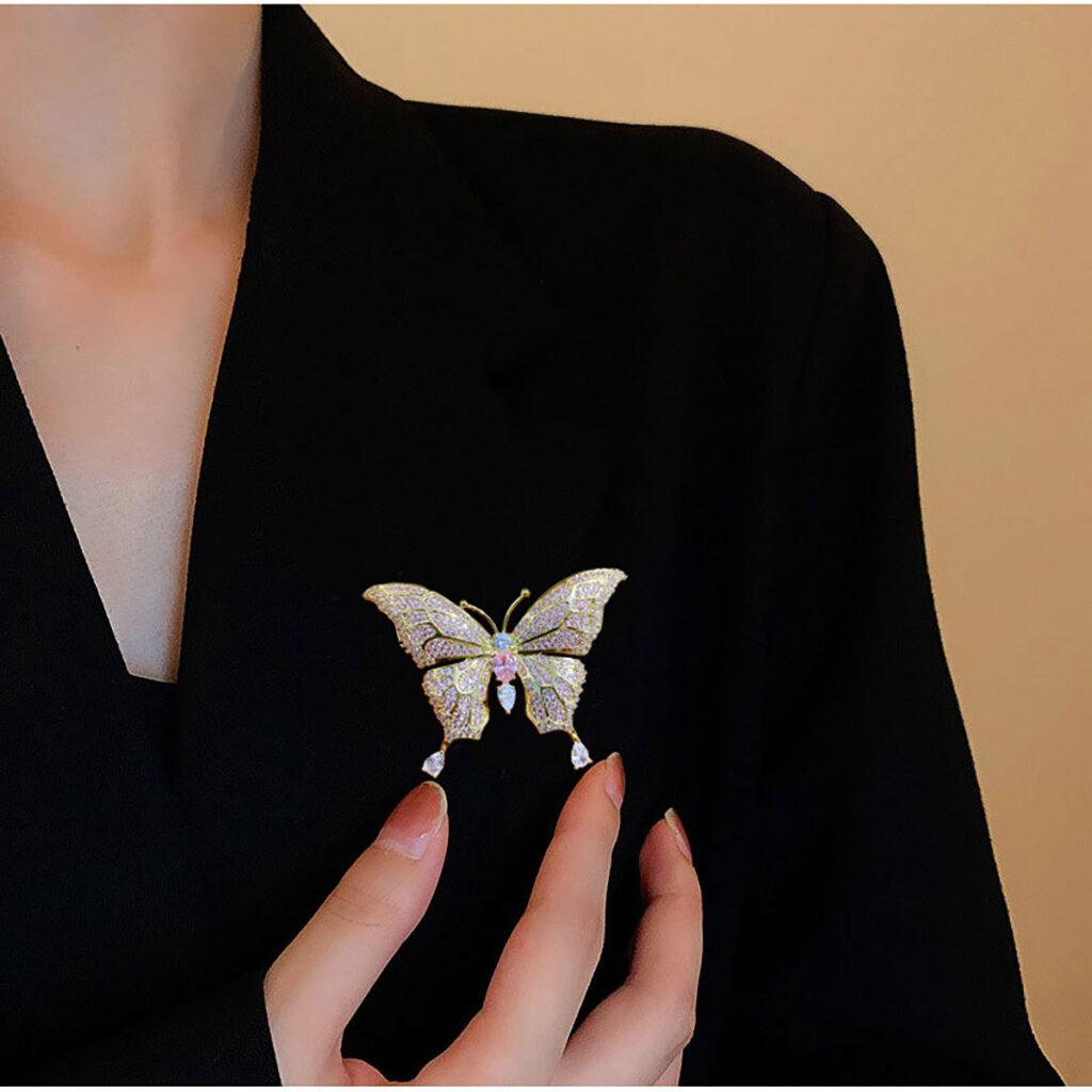 10+ Mẫu Cài Áo Bươm Bướm Đẹp Của Bee