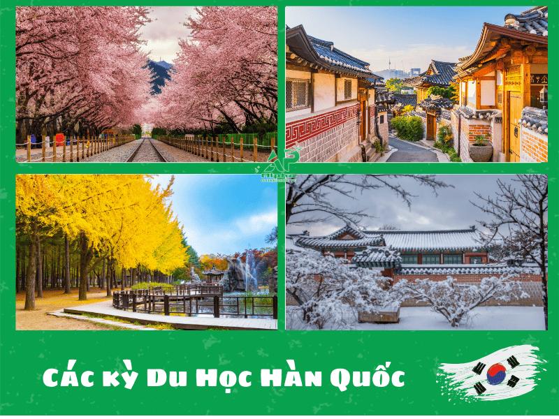 Nên đi Du Học Hàn Quốc kỳ nào là phù hợp nhất