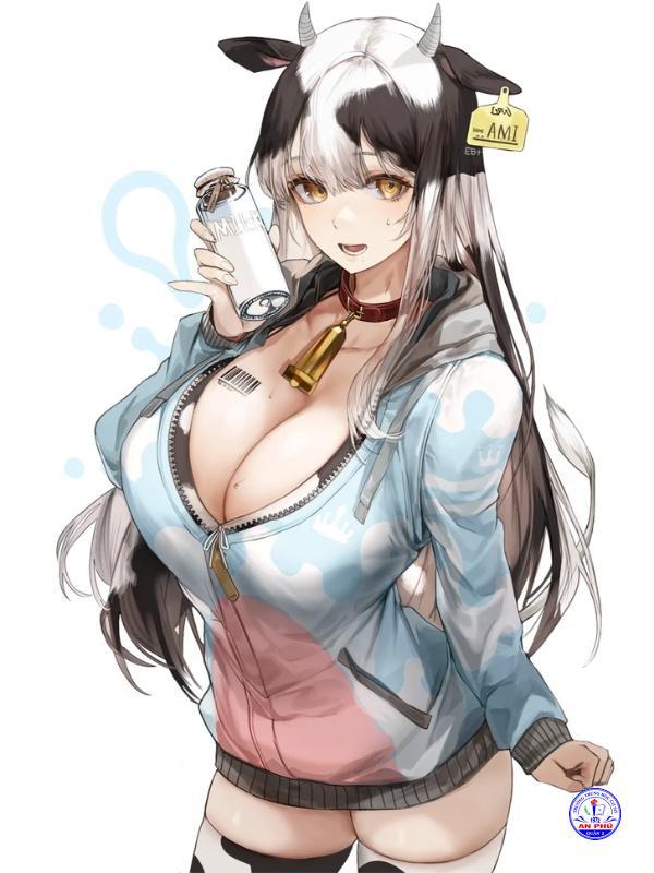 Ảnh gái xinh anime to tròn với phong cách cuốn hút đầy sống động