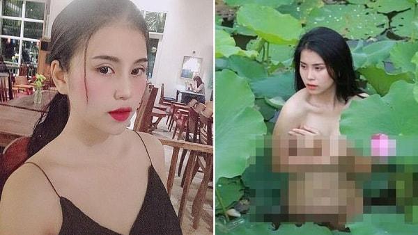 Diễn viên khỏa thân dưới đầm sen sẽ nhờ công an can thiệp