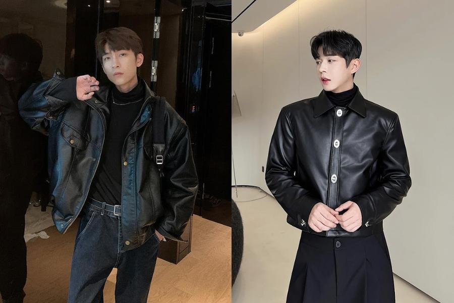 9+ cách phối đồ với áo khoác da nam phong cách Hàn Quốc siêu bảnh trai