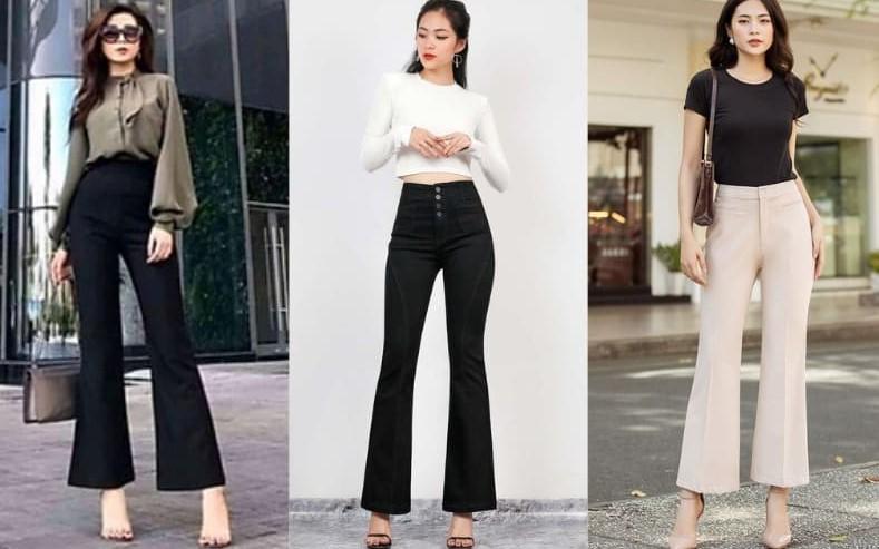 Quần ống loe mặc với áo gì? 20+ Bí quyết phối đồ chuẩn thời trang