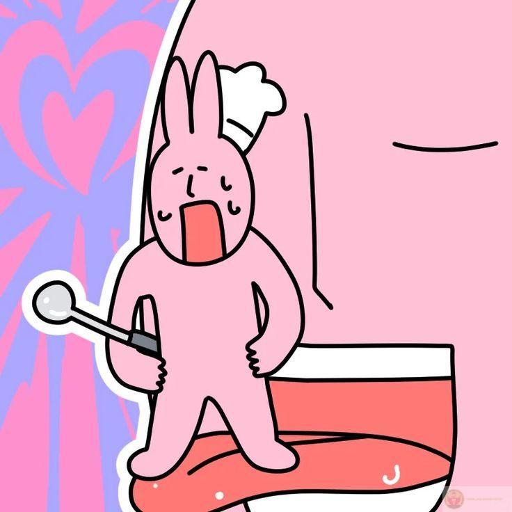 Người trẻ yêu thích meme thỏ hồng vì nó vừa ngộ nghĩnh vừa dễ chia sẻ với bạn bè