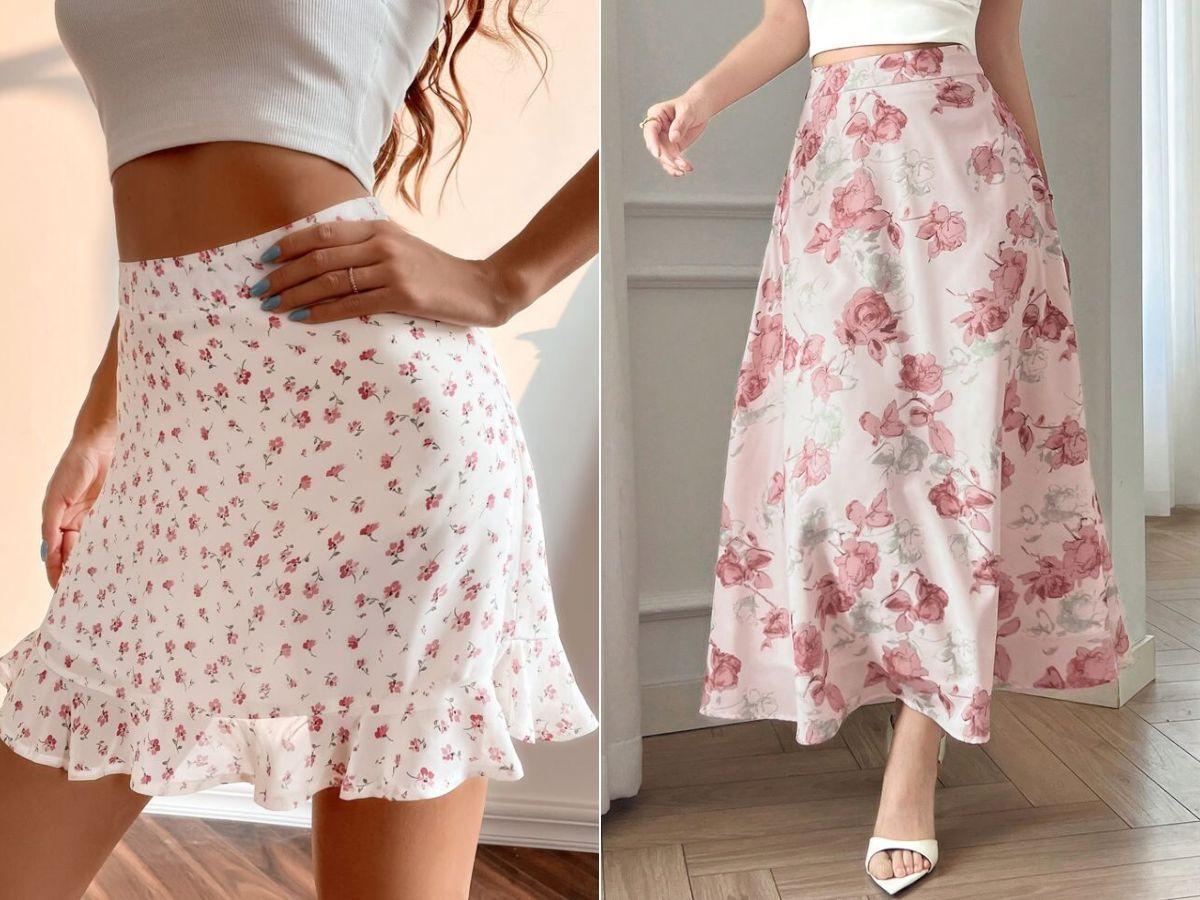 Chân váy hoa phối với áo gì: 10+ cách mix đồ cực xinh