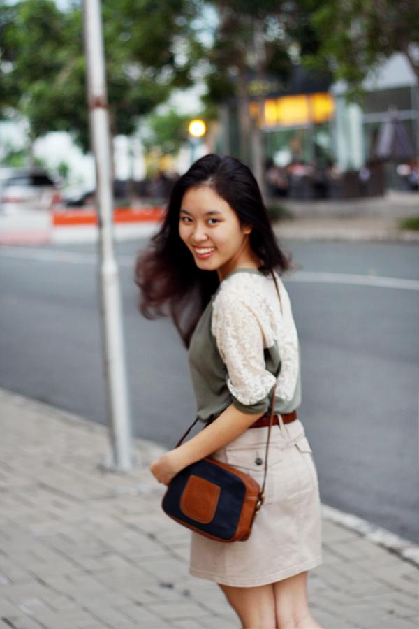 Cô gái đam mê thời trang và nhiếp ảnh