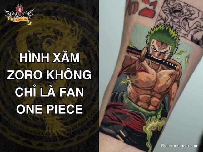 333+ Hình Xăm Zoro Đẹp, Ngầu Và Đậm Chất One Piece 