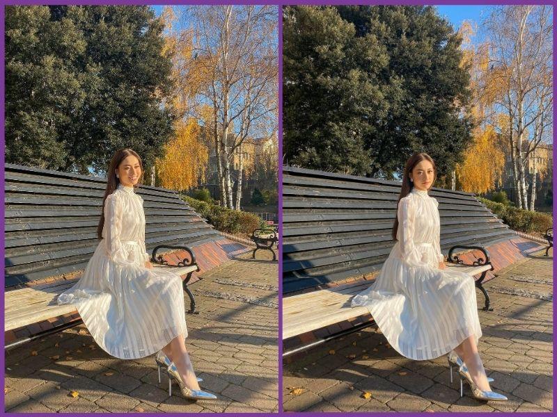 Bí kíp phối đồ với chân váy trắng dài đẹp cho bốn mùa thướt tha