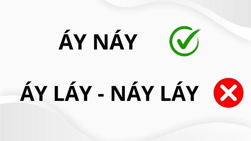 Áy láy hay áy náy hay náy láy đúng chính tả?