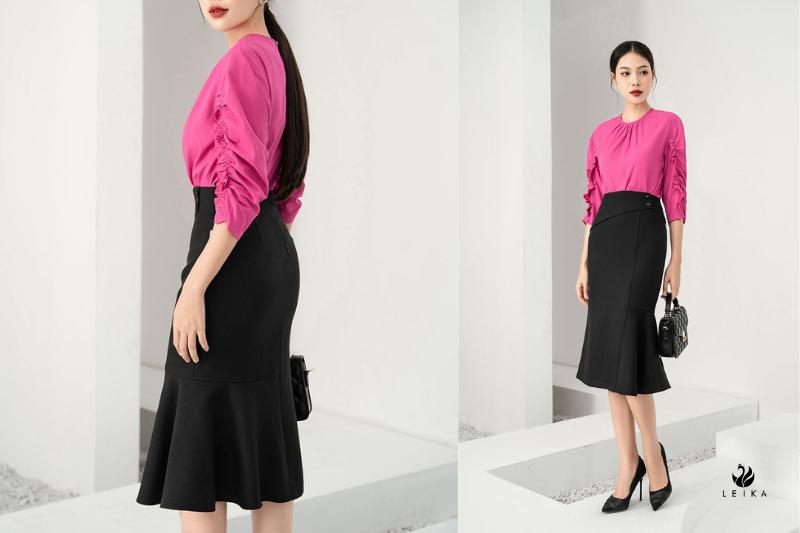 Chân váy đuôi cá - Tuyên ngôn thanh lịch của quý cô hiện đại