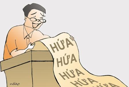 Nói chung chung, làm chung chung, kết quả cũng… chung chung!