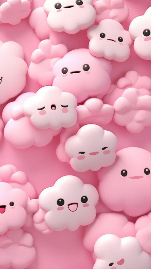 Hình nền màu hồng cute nhất cho điện thoại và máy tính