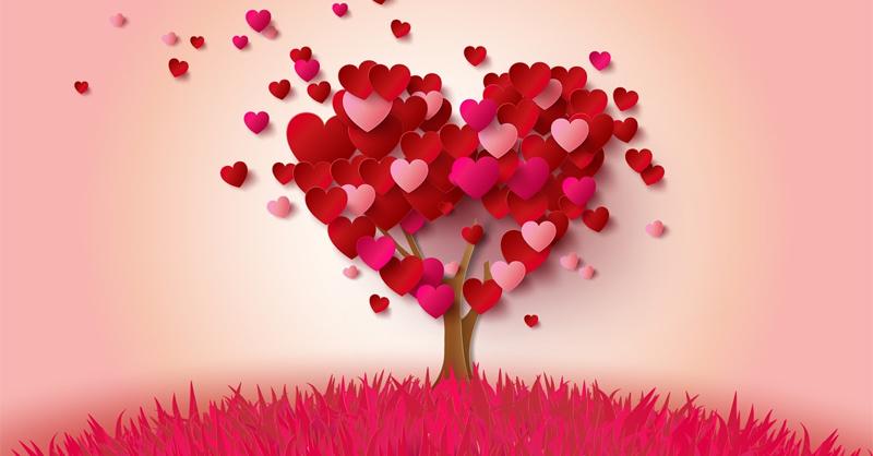 TOP hình nền trái tim cực đẹp dành cho điện thoại và máy tính