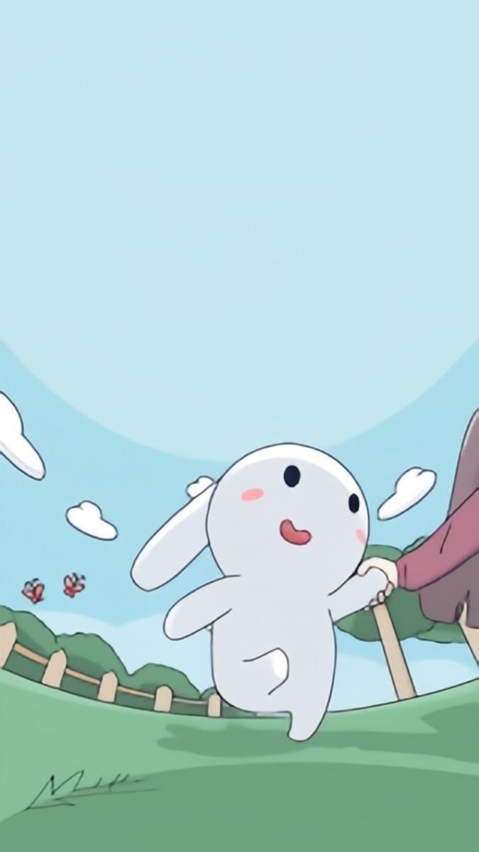 Hình nền Thỏ Bảy Màu 4K cho điện thoại và máy tính