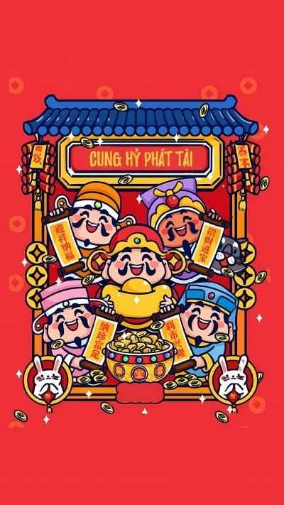 399+ Hình nền ông thần tài cute thu hút tài lộc, may mắn 4K