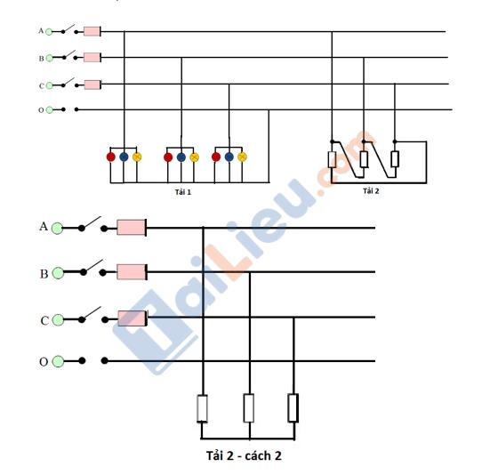 Giải bài tập 4 trang 94 Công nghệ 12: Mạch điện xoay chiều ba pha