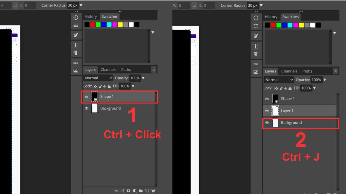 Mách bạn: Cách bo góc ảnh trong Photoshop quá đơn giản!