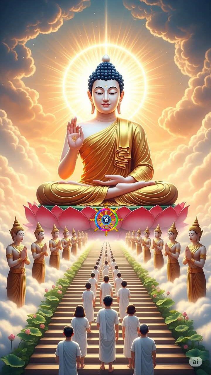 Sưu tầm ảnh Phật A Di Đà chất lượng cao làm hình nền