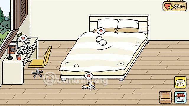 Cách làm mèo hết dỗi trong Adorable Home