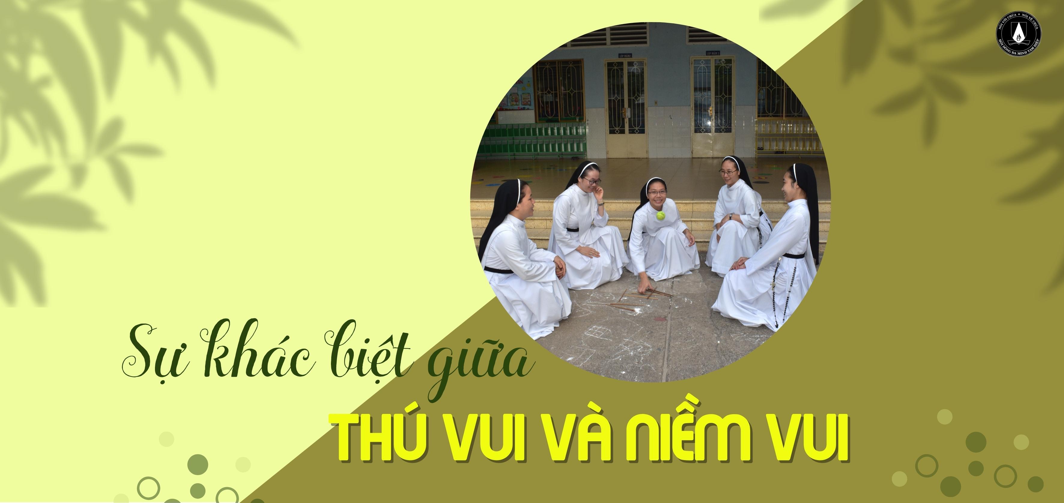 Sự khác biệt giữa thú vui và niềm vui