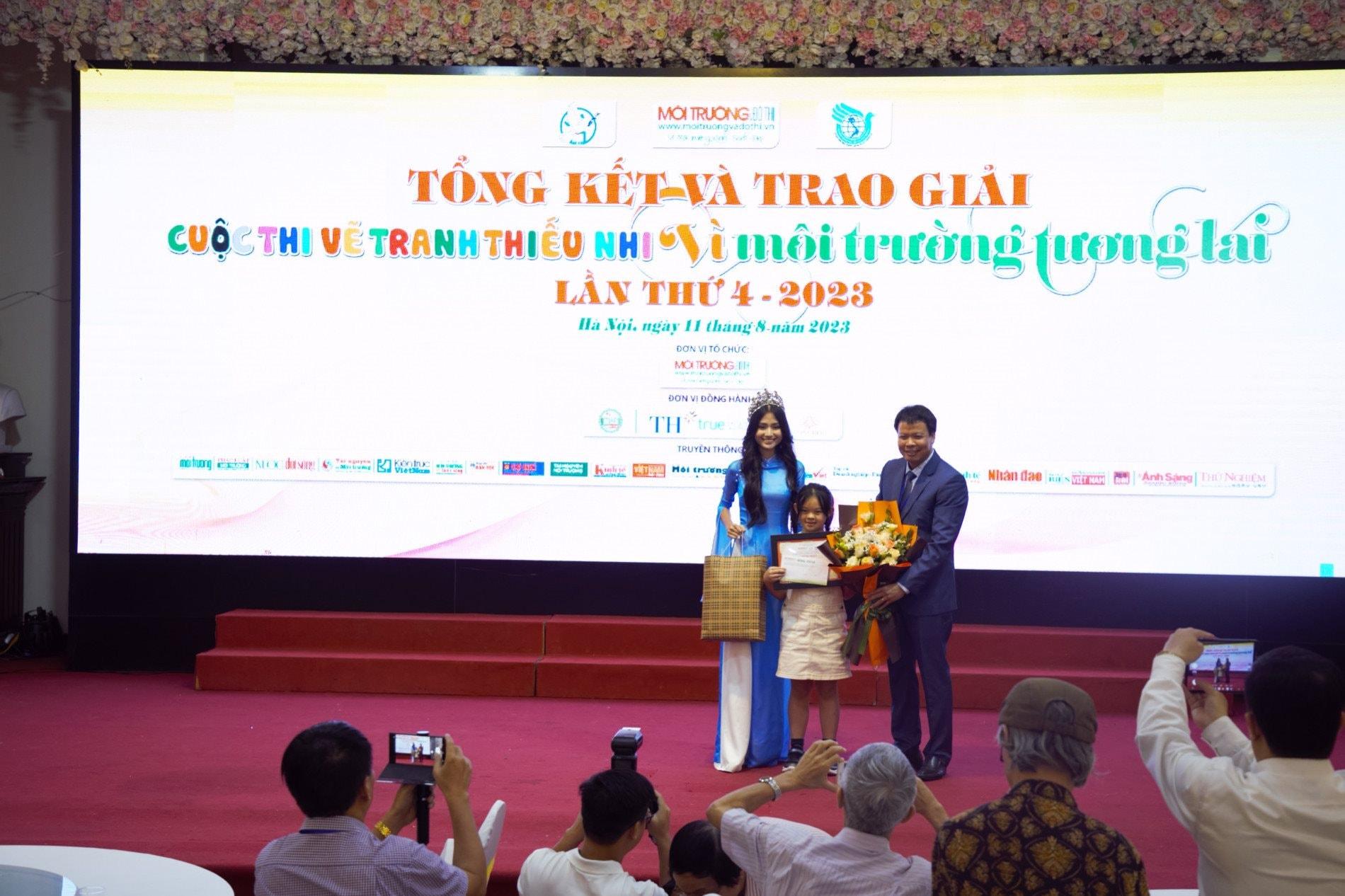 Trao giải Cuộc thi vẽ tranh thiếu nhi Vì môi trường tương lai Lần thứ 4 - 2023