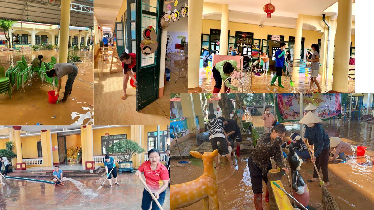 Bắc Ninh tăng cường vệ sinh trường học, chủ động phòng chống dịch bệnh sau bão số 11