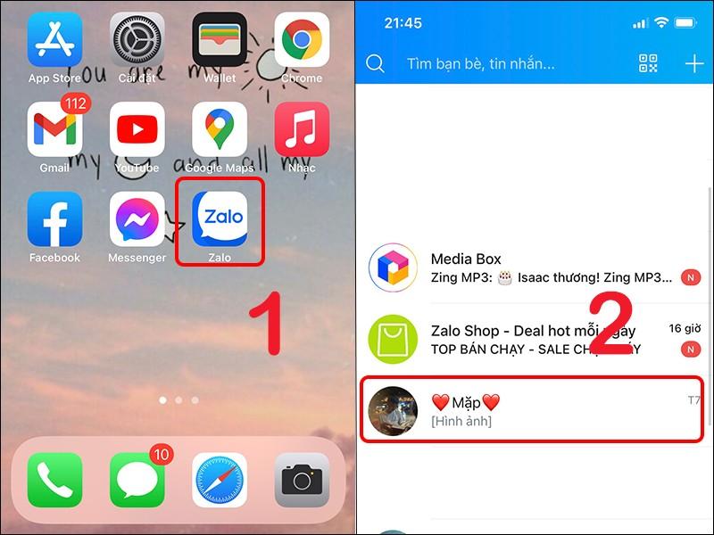 Cách xóa hình nền Zalo nhanh và chuẩn trên iPhone, Android