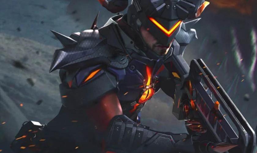 Nhân vật nữ Free Fire ngầu lột xác trong trang phục huyền thoại 4K