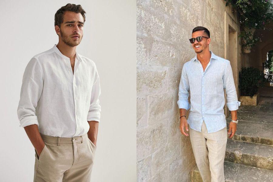 A-Z Cách tạo dáng chụp ảnh với áo sơ mi nam bảnh chai, cuốn hút