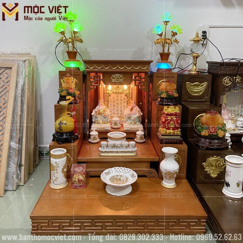 Bàn Thờ Thần Tài Ông Địa Đẹp Hiện Đại Mới Nhất 2026