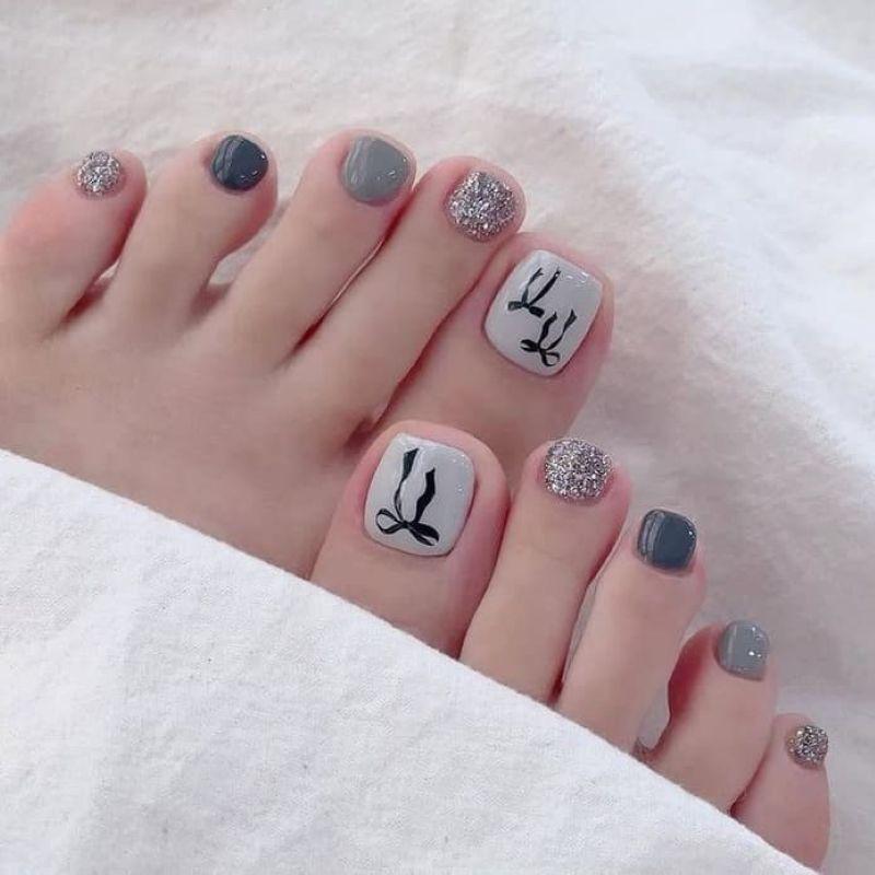 50+ Mẫu nail chân đẹp, dễ thương, đơn giản và hot trend 2025