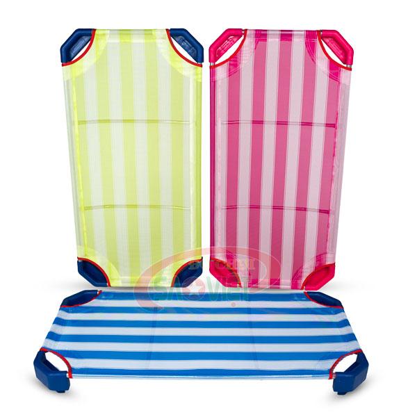 Giường ngủ lưới RÁP SẲN có 2 thanh bụng cho bé mầm non bán trú S011V3