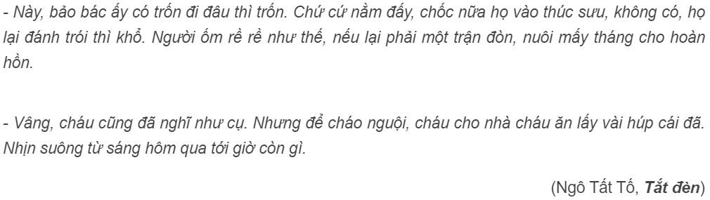 Soạn bài Các thành phần biệt lập (tiếp theo) chi tiết Ngữ văn 9
