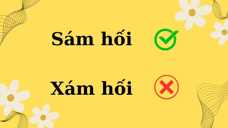 Sám hối hay xám hối đúng chính tả?