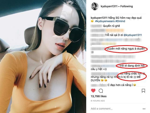 Cứ ngỡ Kỳ Duyên ngực lép cho đến khi cô nàng khoe ảnh vòng 1 "lên xuống" thất thường!