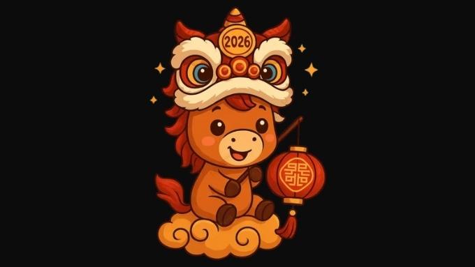 65+ ảnh avatar Tết 2026 cute, đẹp, độc đáo cho điện thoại và máy tính