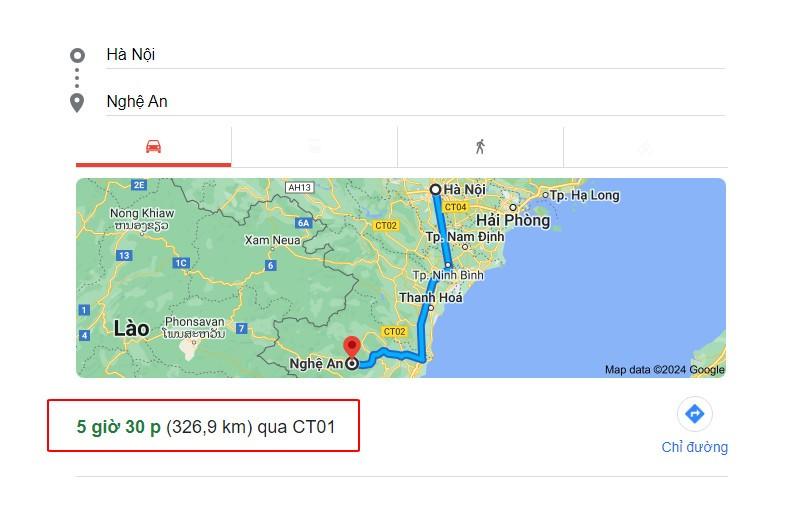 Khoảng Cách Từ Hà Nội đến Nghệ An Bao Nhiêu Km