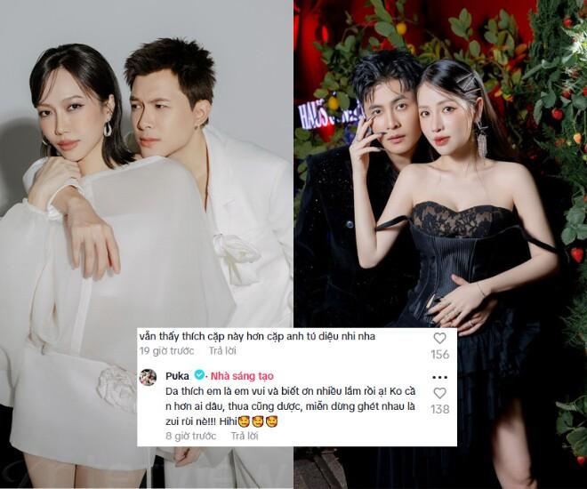 Puka du lịch trong chớp mắt từ ngày sinh con, lên tiếng khi bị so sánh với vợ chồng Anh Tú - Diệu Nhi