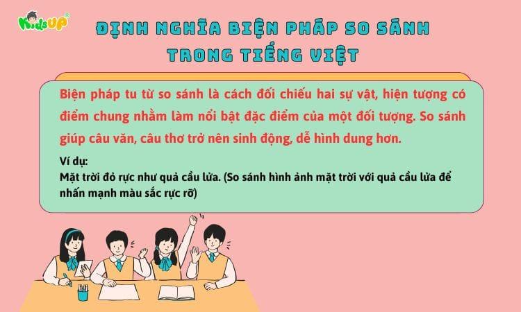 Định nghĩa về biện pháp tu từ so sánh dễ hiểu