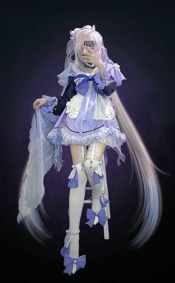 Ảnh gái xinh cosplay che mặt 14