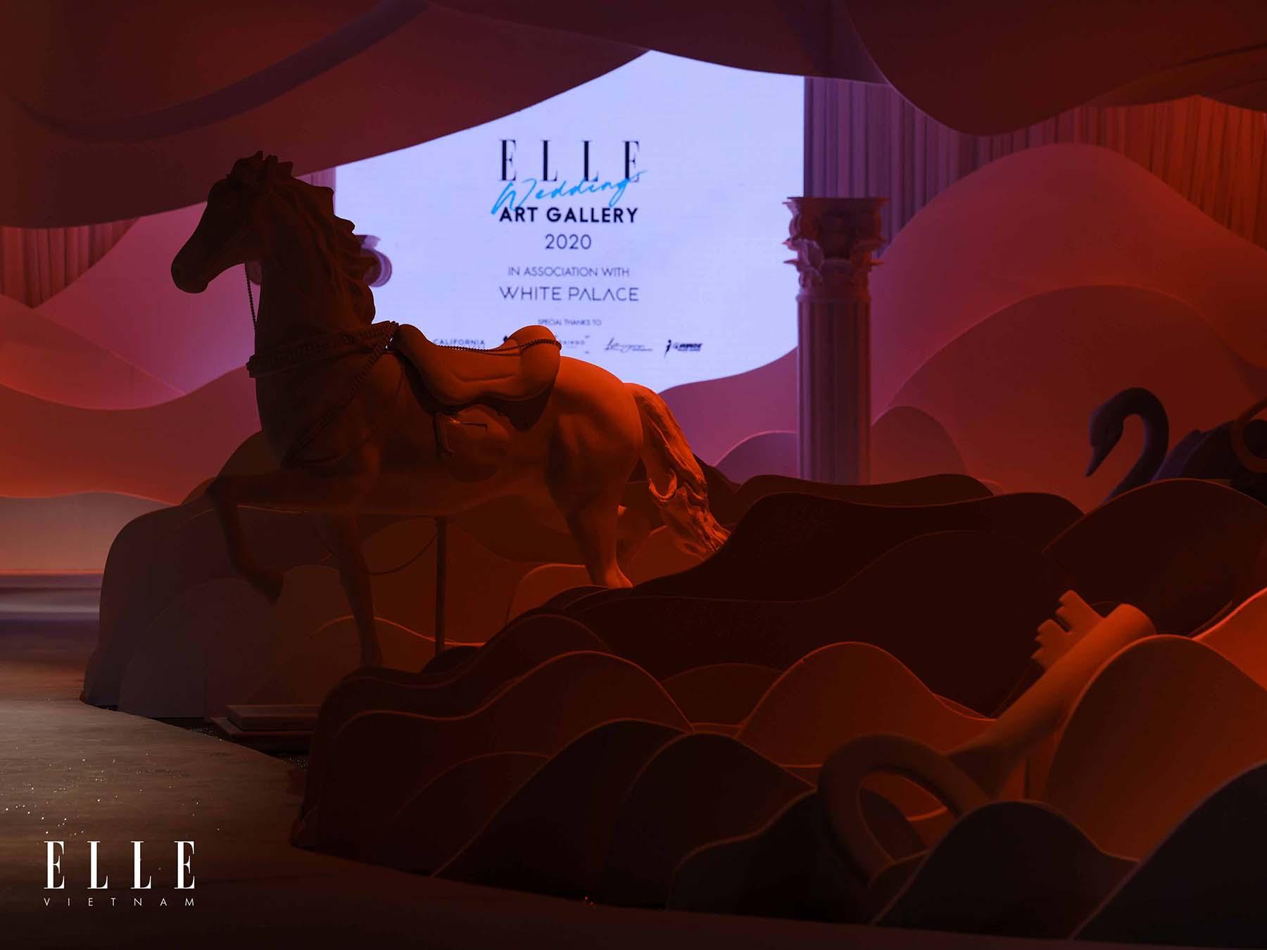 NTK Chung Thanh Phong mang cả thế giới cổ tích lên sàn diễn ELLE Wedding Art Gallery 2020