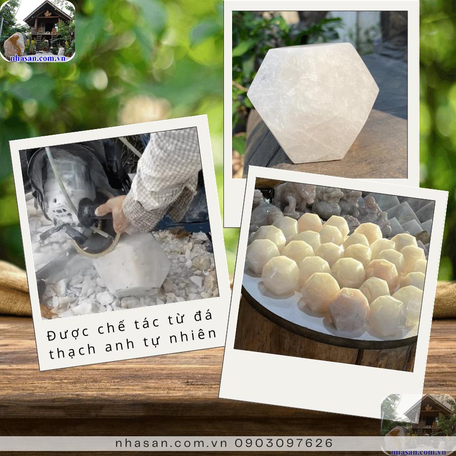 Cách sử dụng bi giác 12 mặt đá thạch anh trắng đúng & hiệu quả