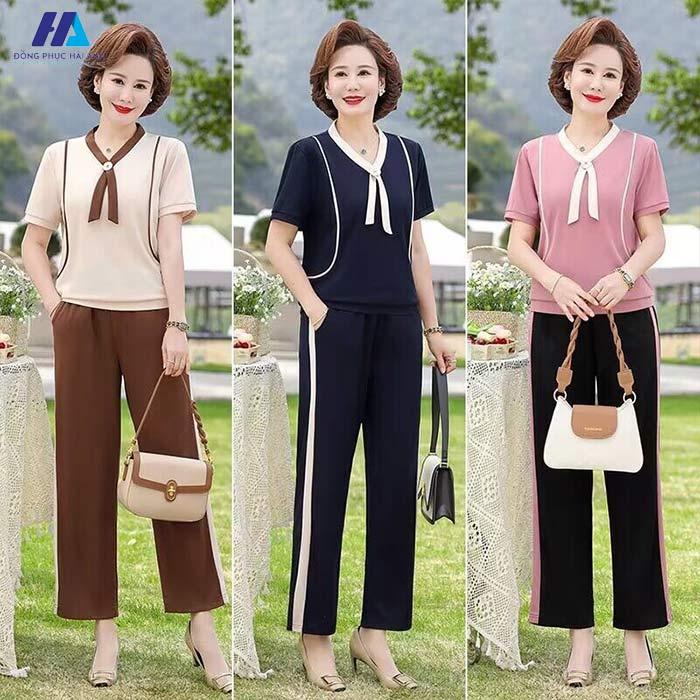 TOP 10+ Mẫu Áo Sơ Mi Nữ Trung Niên Quý Phái, Thanh Lịch